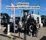 İş Makinası - HİDROMEK ALMANYA’DAKİ NORDBAU FUARI’NA KATILDI Forum Makina